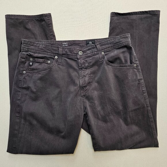 AG Adriano Goldschmied Everett Slim Straight Pants 33/30